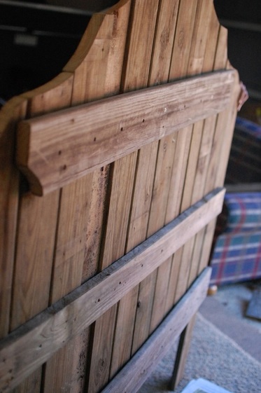 DIY Wood Plank Headboard Inspiration