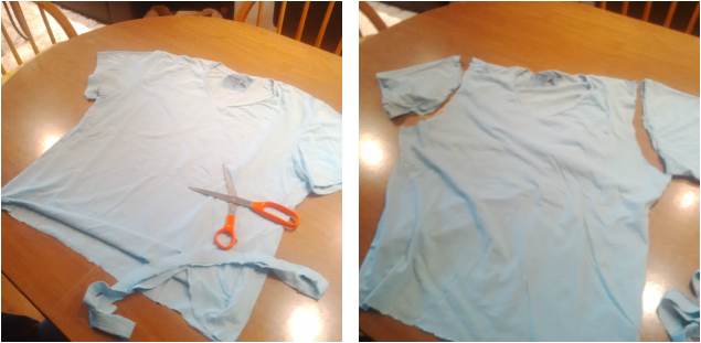 How to create your own T-shirt Rags