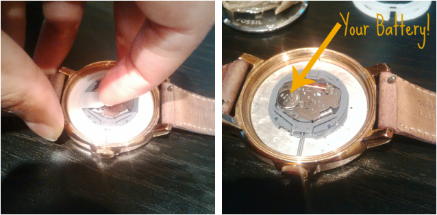 Replace your watch battery tutorial